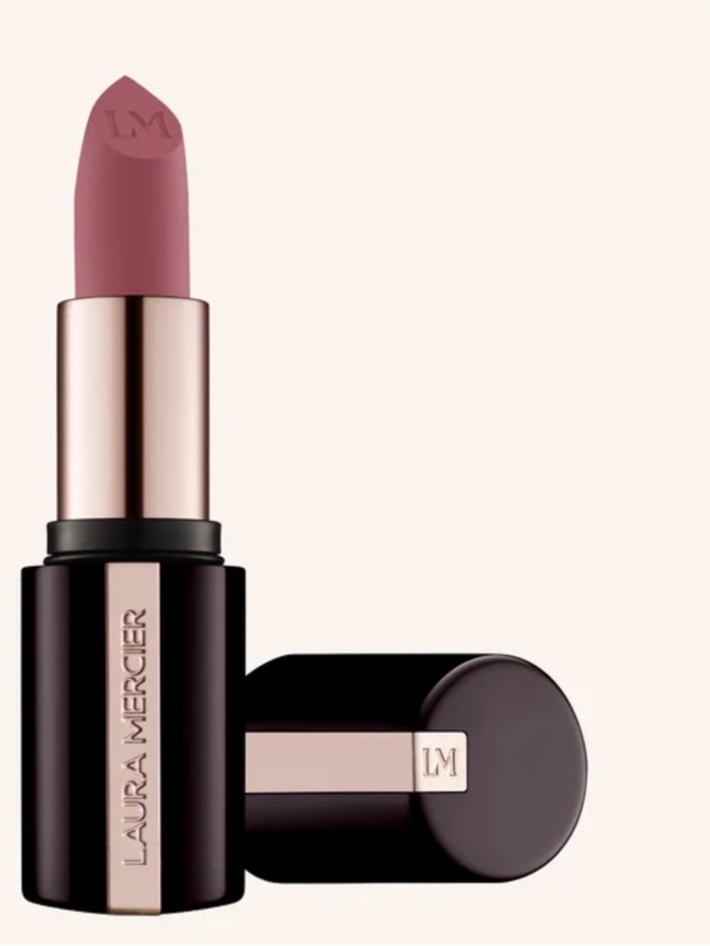 ✨NEW-Laura Mercier-Caviar Smoothing Matte Refillable Lipstick-Mauve Charmeuse